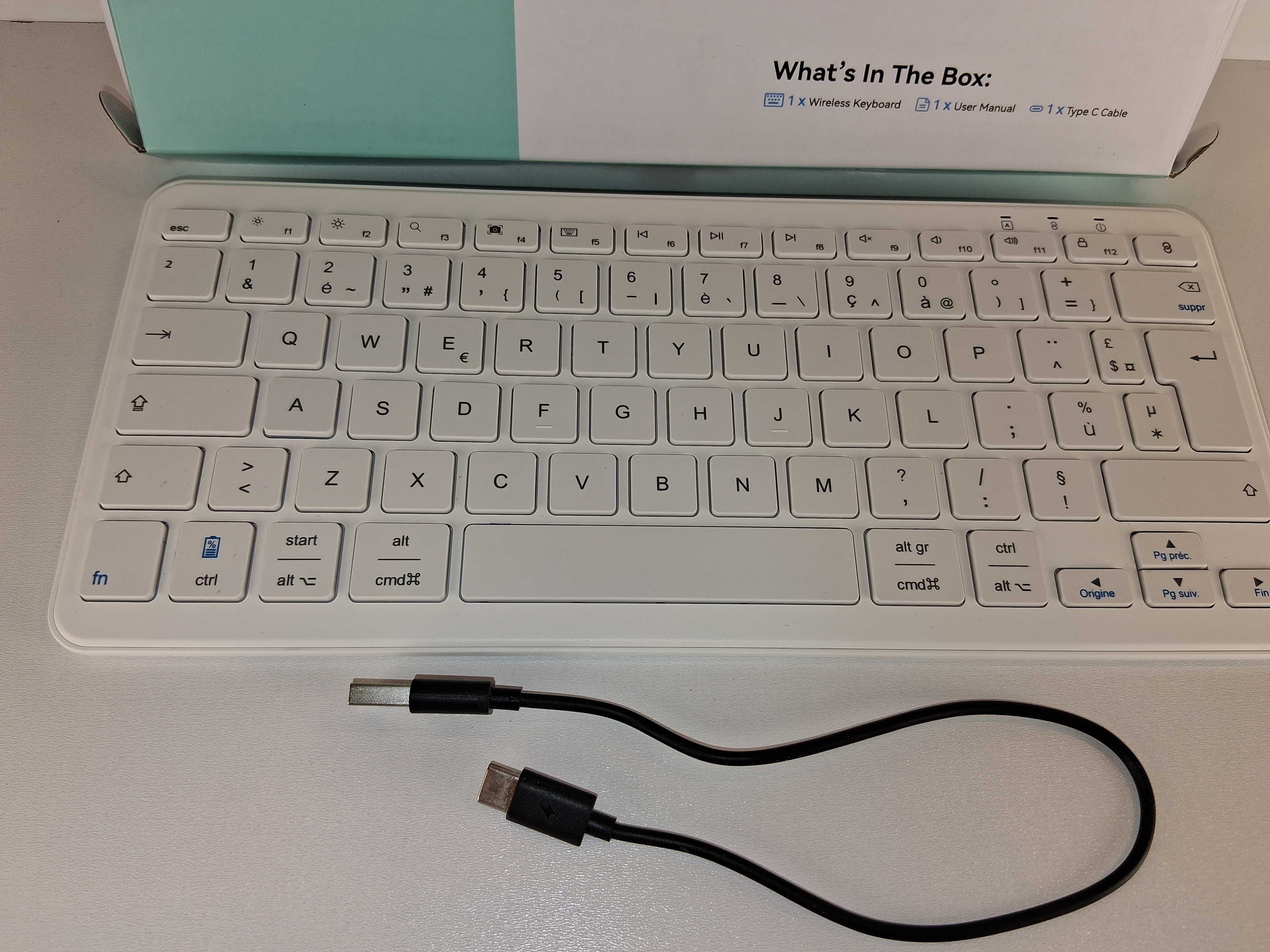 Y139 Qulose Wireless Mini Klawiatura Bezprzewodowa Typ C