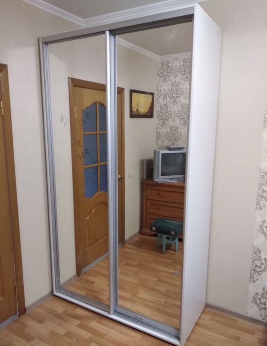Шафа купе 1200*600*2400 двері ДЗЕРКАЛА/ДСП , у НАЯВНОСТІ на складі