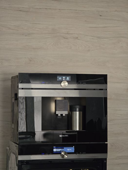 Комплект Духова шафа + Кофемашина Siemens iq700 Топ.стан України.мова