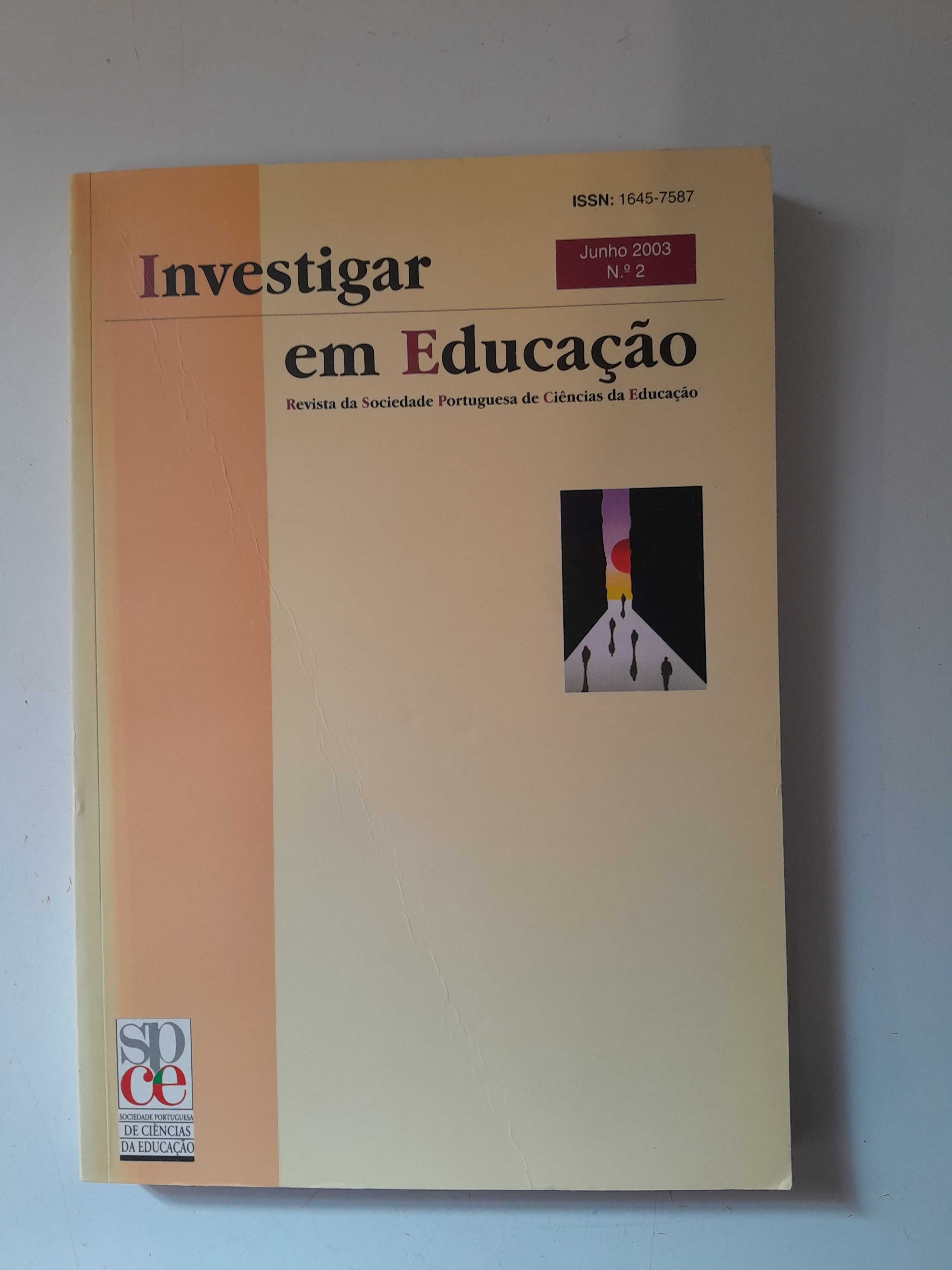 Livro investigar em educação junho 2003 nº2