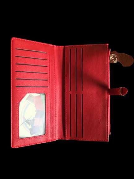 WALENTYNKOWY PREZENT PD07 portfel damski duży pojemny solidny