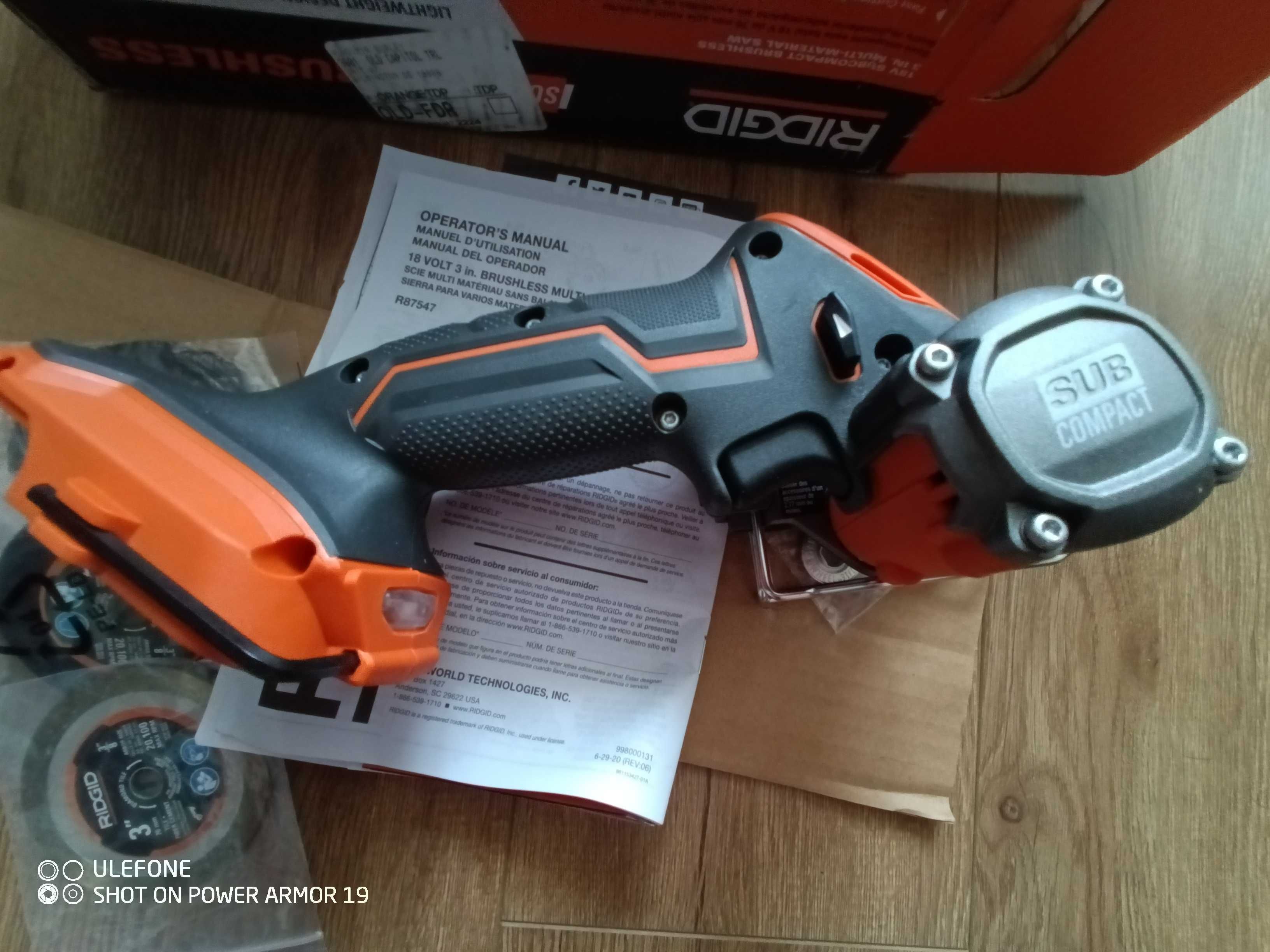 Ridgid R87547 18V Cut-off Tool