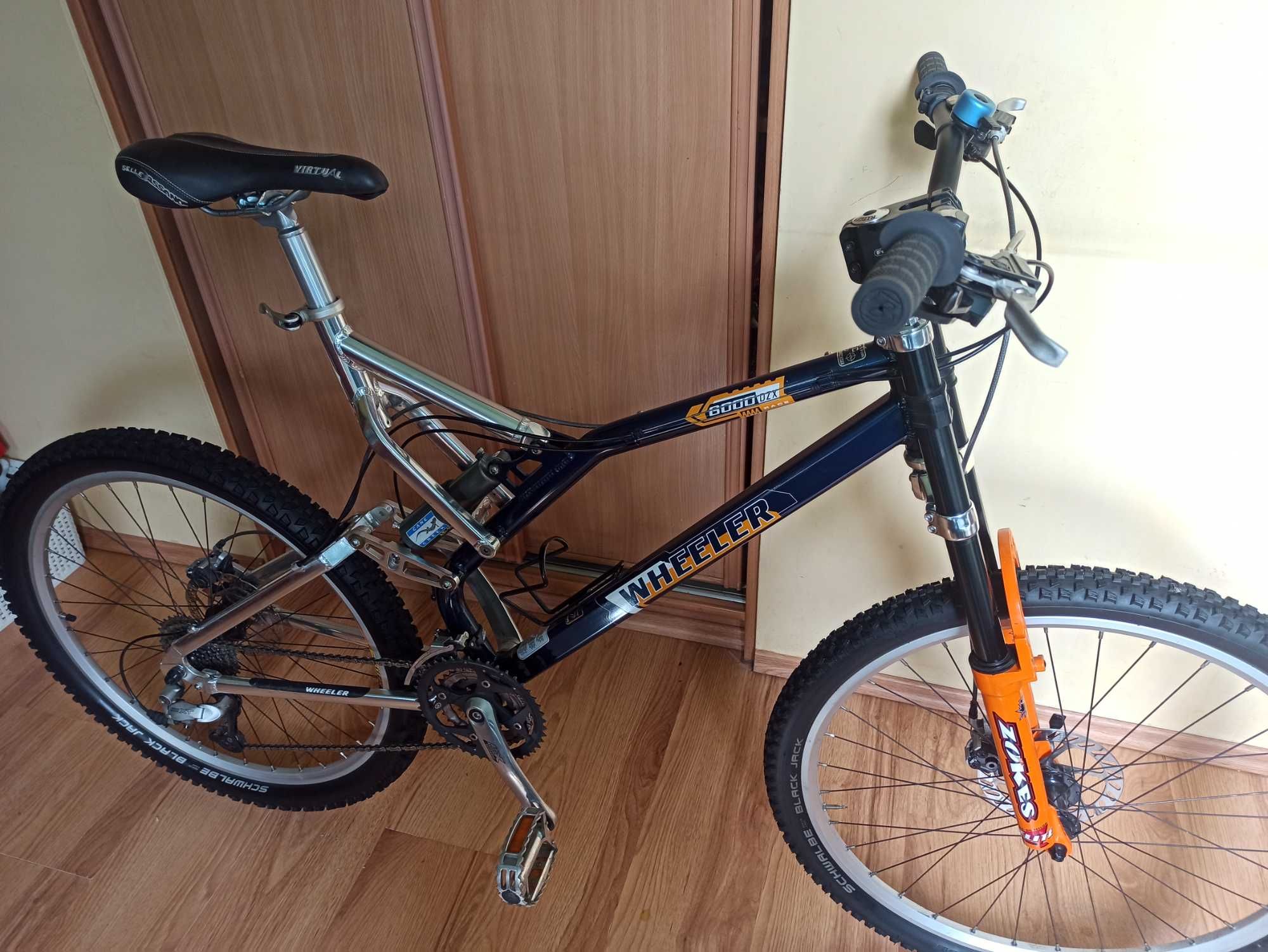 Wheeler 6000 DZX retro full koła 26 Mavic osprzęt Shimano LX/XT ALU 21