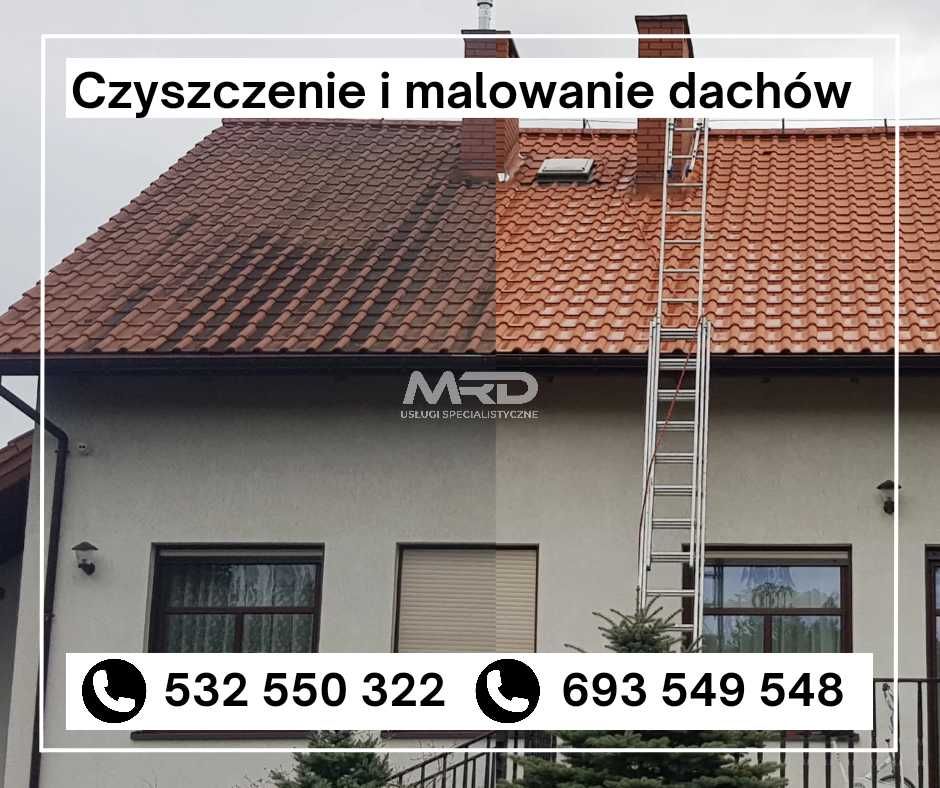 Mycie, czyszczenie, dachów, elewacji, kostki brukowej, przeszkleń