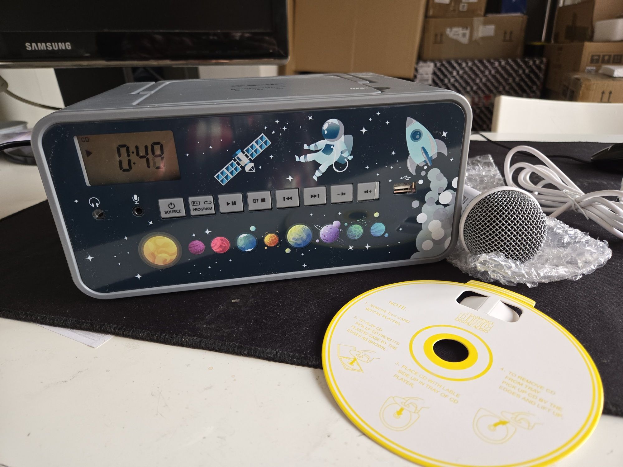 Boombox Kidsbox kosmos Bluetooth /Cd,Usb 2