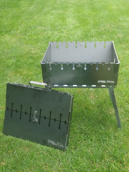 Grill Mangal składany - walizka 3 rozmiary - Solidny stal 2mm