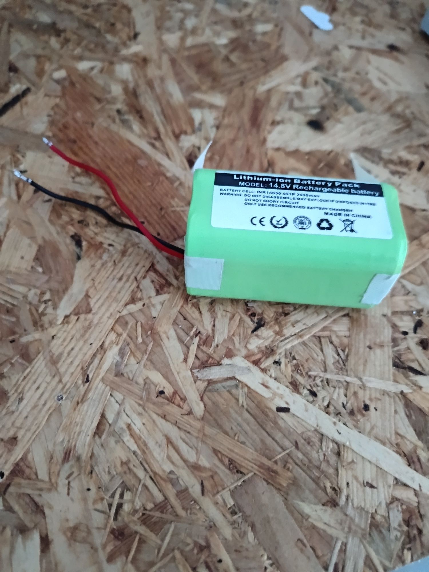 Li-Ion bateria de substituição