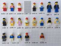 Minifiguras Lego City, Classic, Minecraft, space, etc