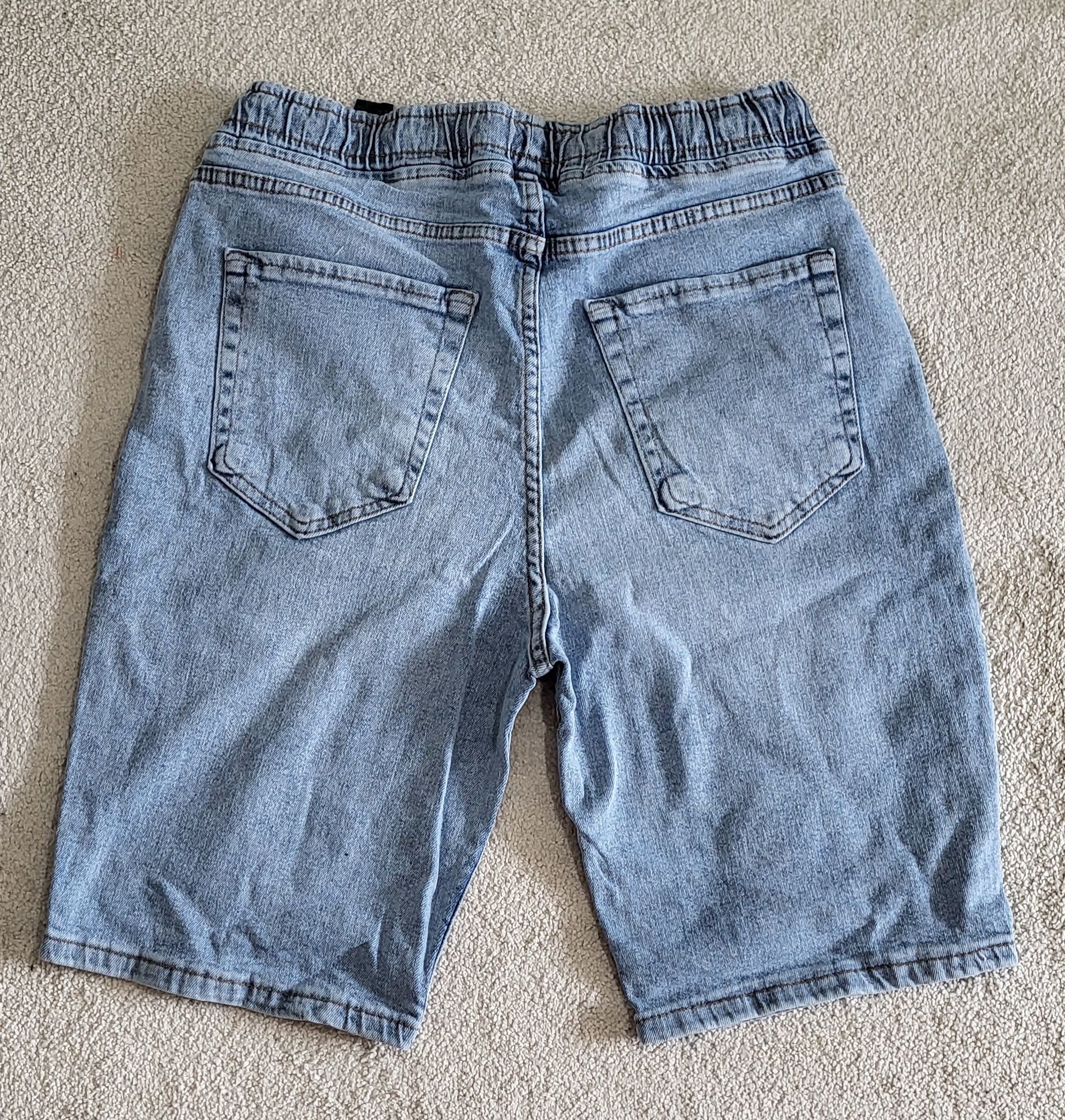 Spodenki męskie jeans rozm 38