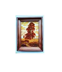 Картина з бурштину (янтарь) 35х27 см на подарунок