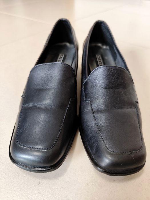 Sapatos cinzentos em pele genuína - Miriam (Tam. 36.5)