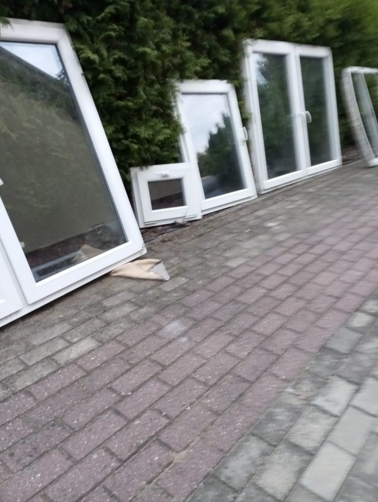 Okna pcv białe różne wymiary