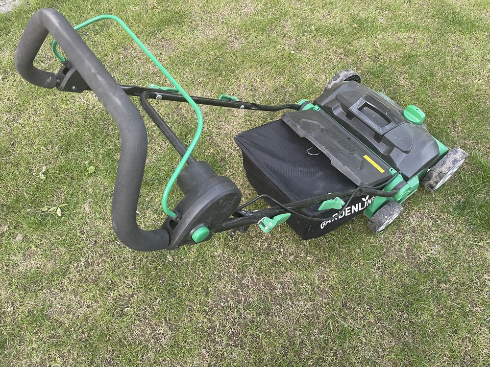 Wertykulator GardenLine 1500W duży mocny 35cm szer. robocza