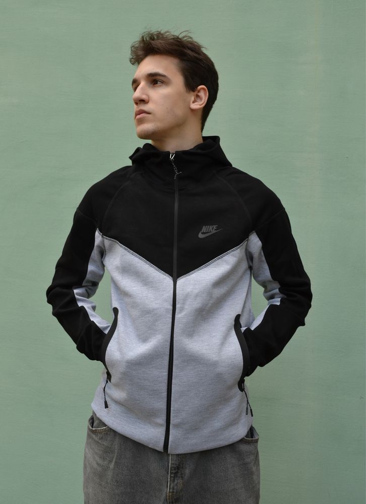 Зіп худі Nike Tech Fleece 2024 | кофта Найк Теч Фліс нова | худі Nike