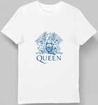 Koszulka męska zespół the queen zespół biała XL