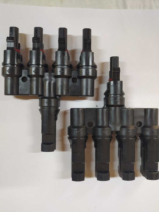 Коннектор MC4 2.5-6мм2 разветвители на 2 и на 4 (комплект 2шт)