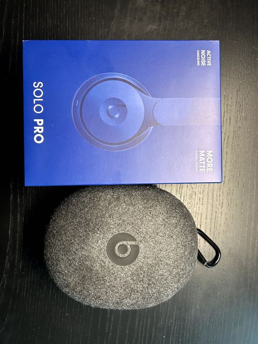 Słuchawki bezprzewodowe BEATS Solo Pro ANC - Dark Blue | BDB