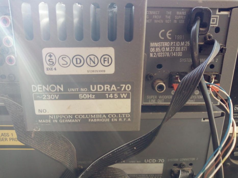 Denon UDRA-70 + UCD-70 + USC-100 – zestaw vintage, do naprawy
