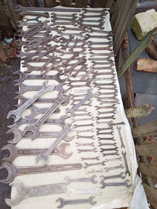 Продам ключі рожкові (одно і двусторонні, посилені, рідкісні, антік)