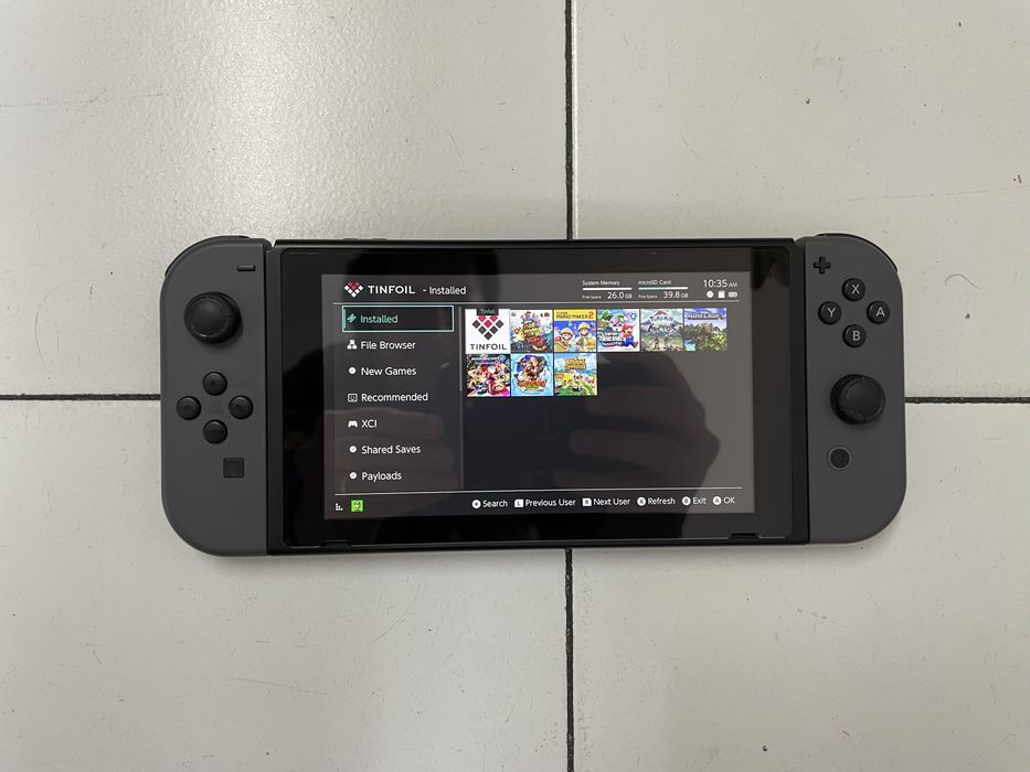 Nintendo Switch Desbloqueada Modchip Jailbreak