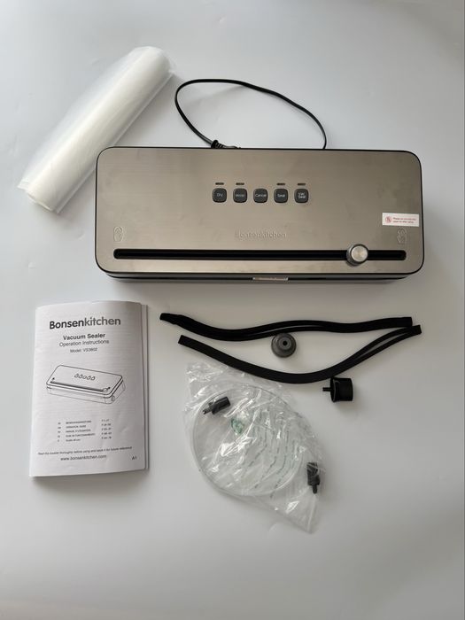 Zgrzewarka próżniowa maszyna do pakowania z folią 30cm Bonsenkitchen