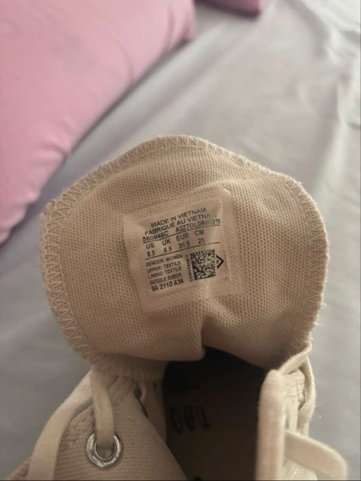 All Star Plataforma brancas