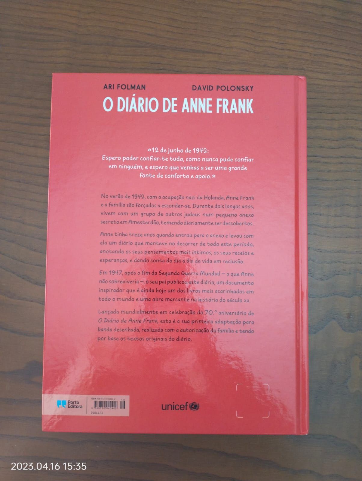 O Diário de Anne Frank – Diário Gráfico”