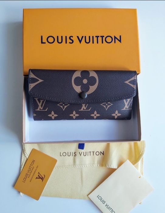 Portfel monogram w pudełku