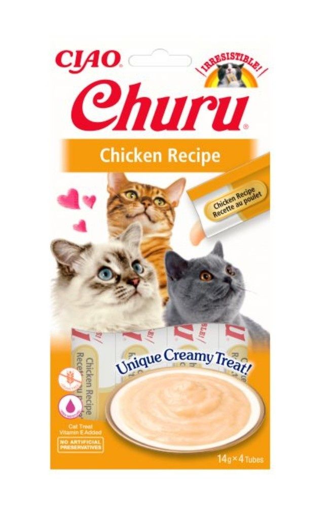 kremowy przysmak dla kota Churu o smaku kurczaka4x14g
Uzupełniająca ka