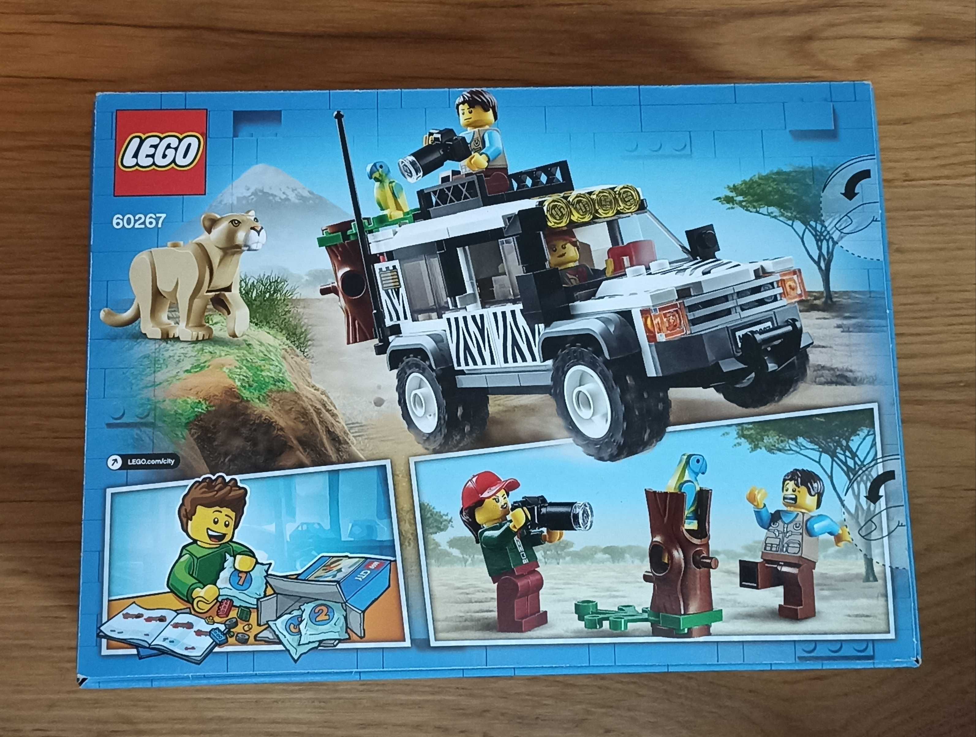 Klocki LEGO City, Terenówka na safari, 60267 - nowe