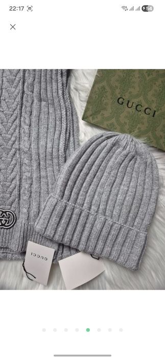 Комплект шапка шарф жіночий