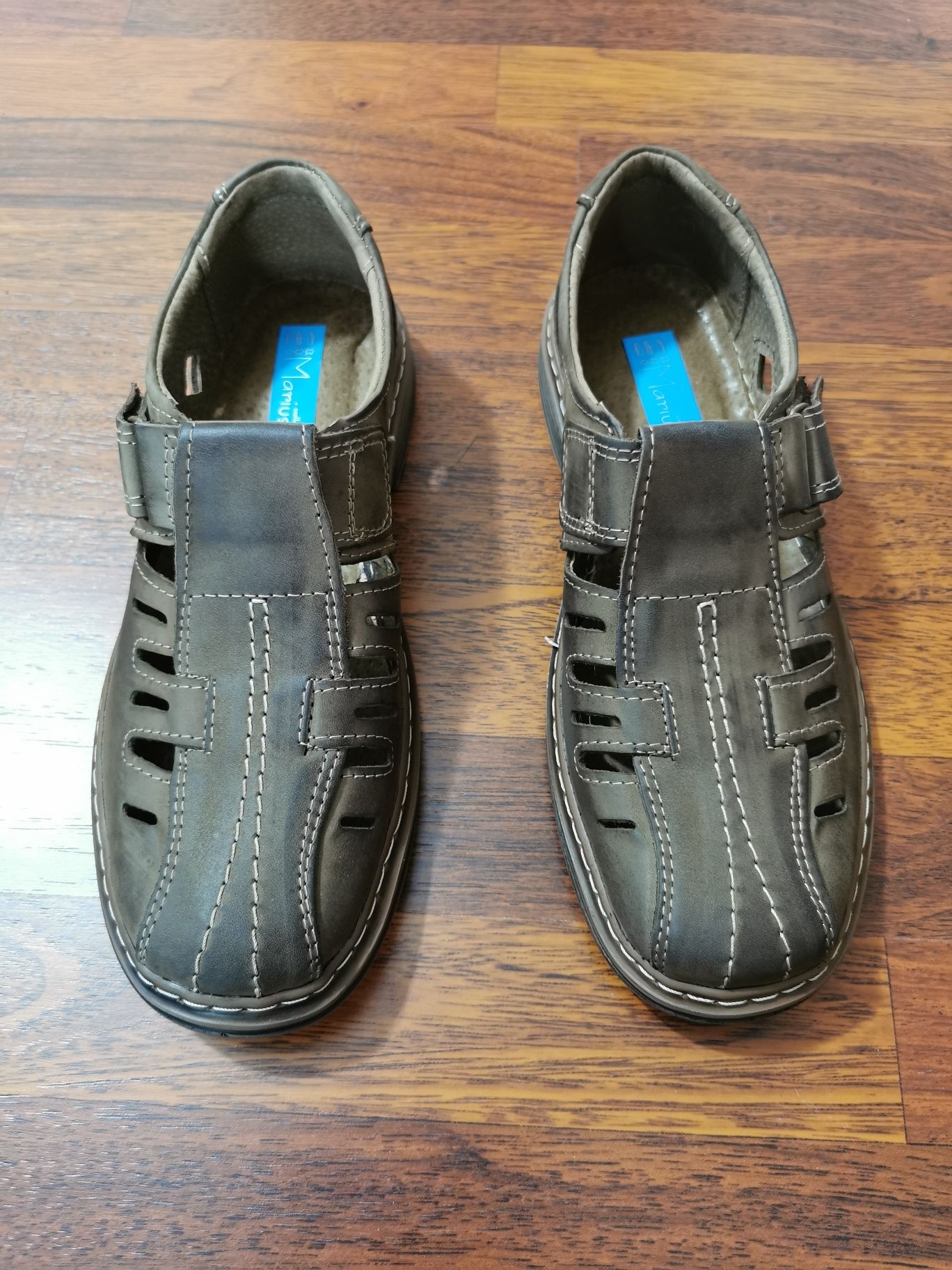 Skórzane Letnie Buty i Męskie Lekkie Wygodne