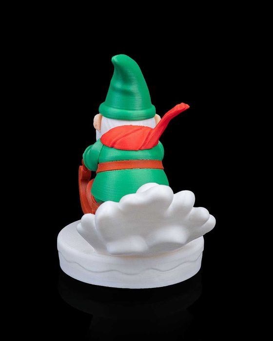 Gnom Saneckarz - Gotowy na zjazd ze świątecznej górki!