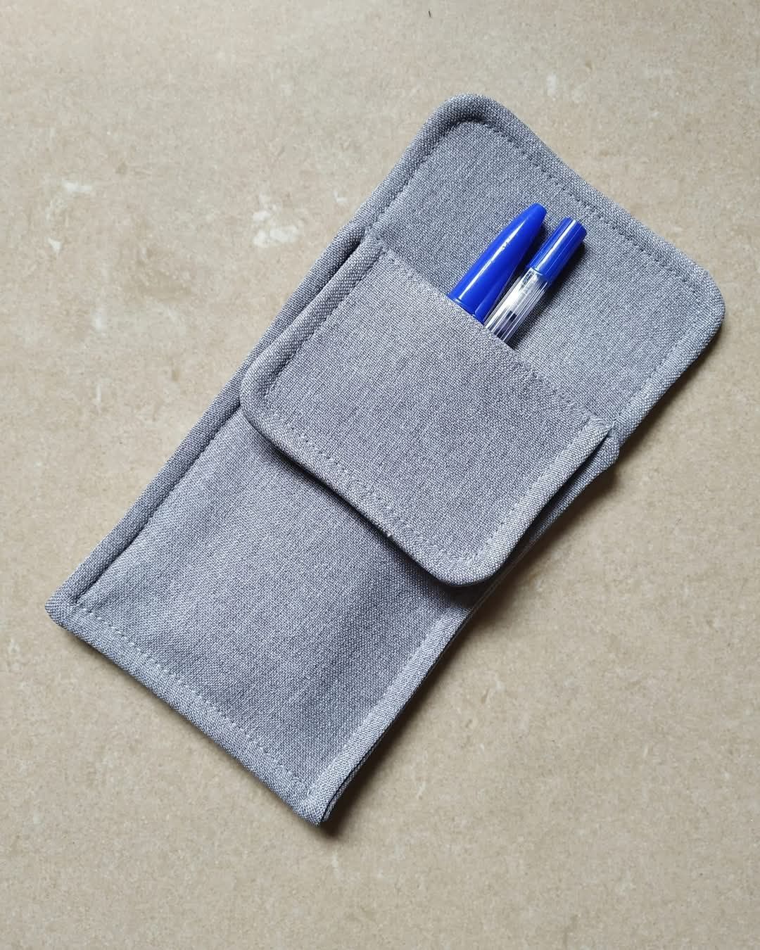 Porta canetas para bolso de bata