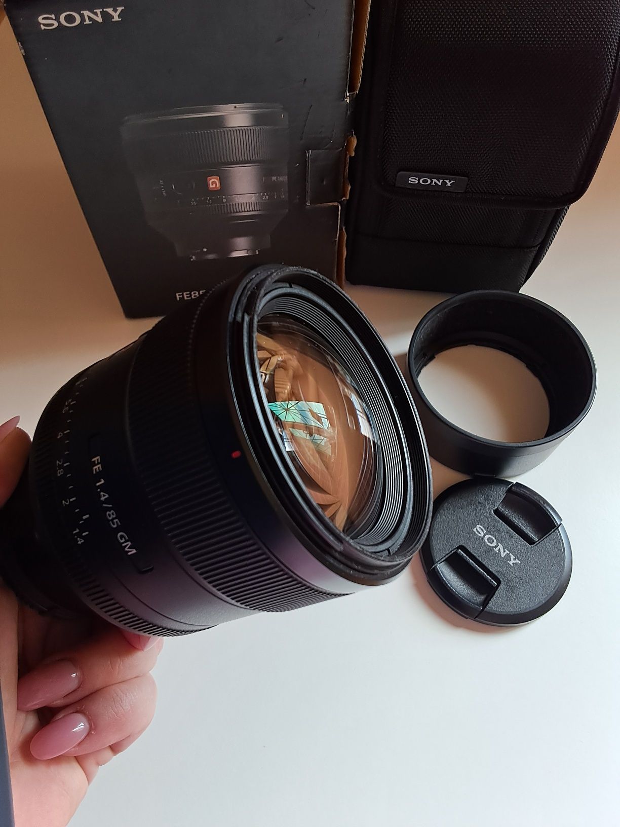 Об'єктив Sony 85mm 1.4 GM