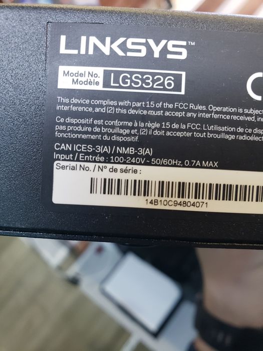 Комутатор керований LGS326