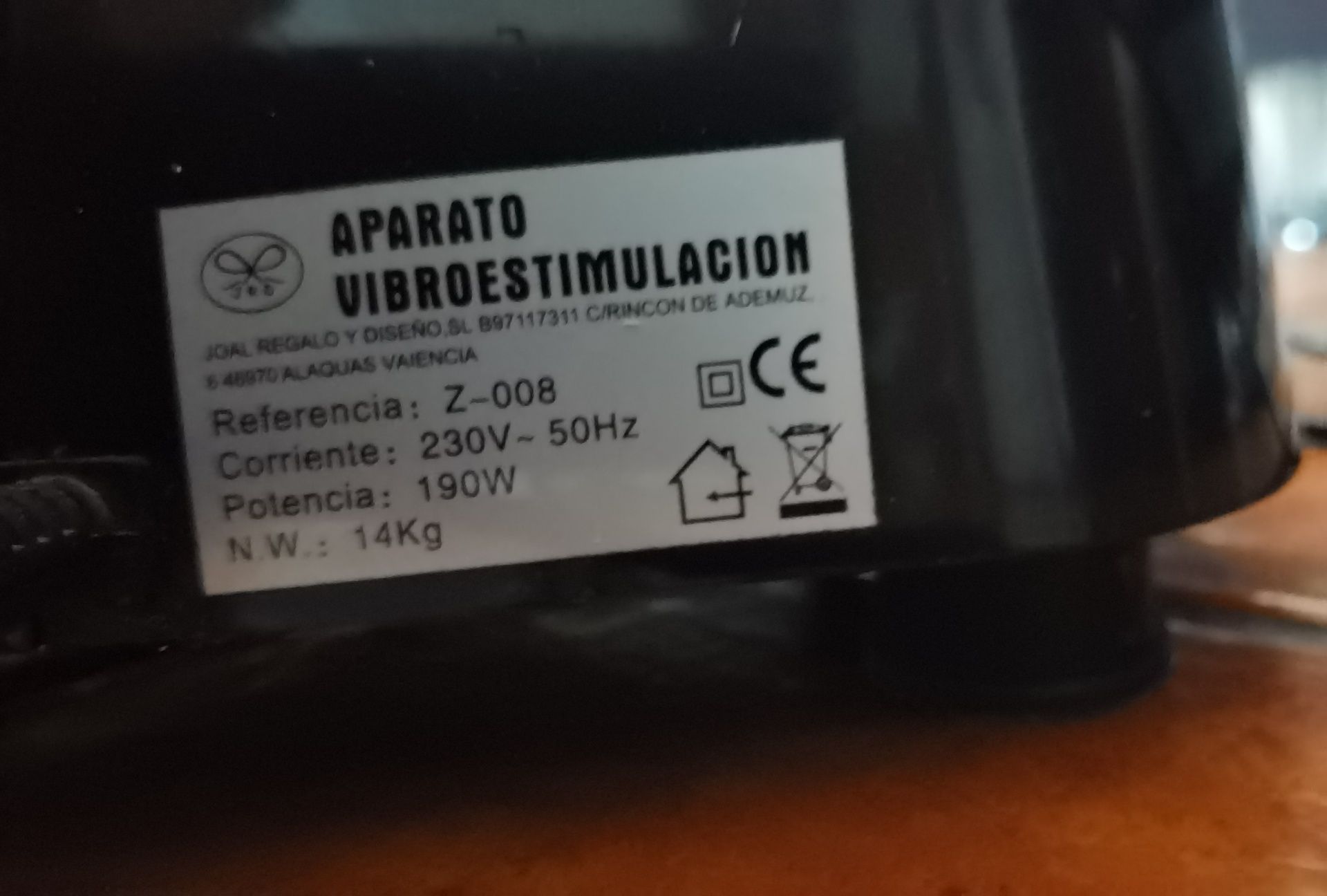 Plataforma vibratória