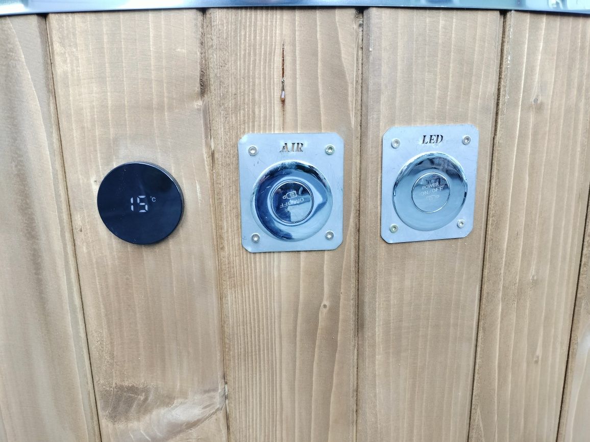 Balia ogrodowa jacuzzi ruska bania