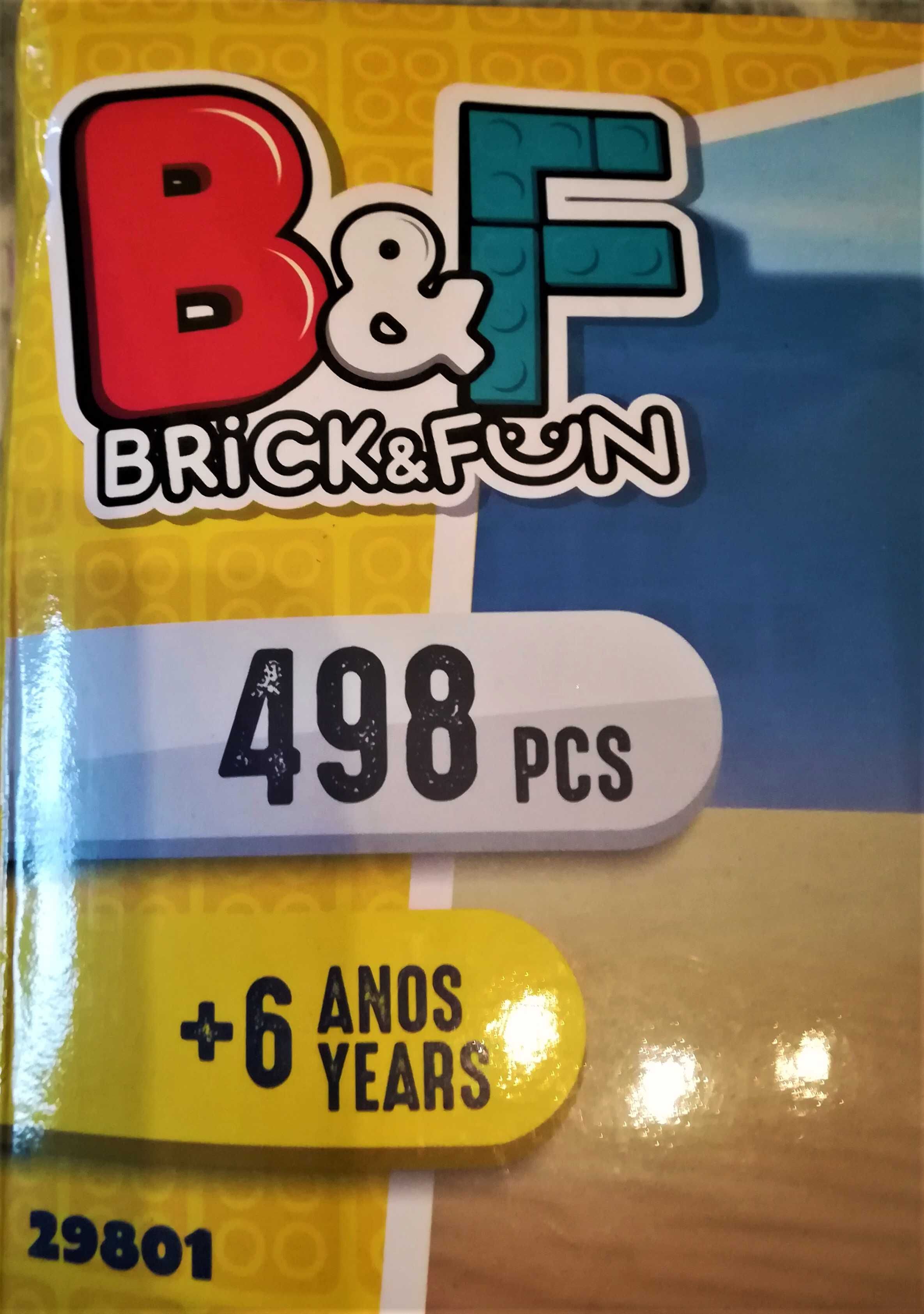 Blocos de construção Brick & Fun ( Tipo Lego ) 498 pcs