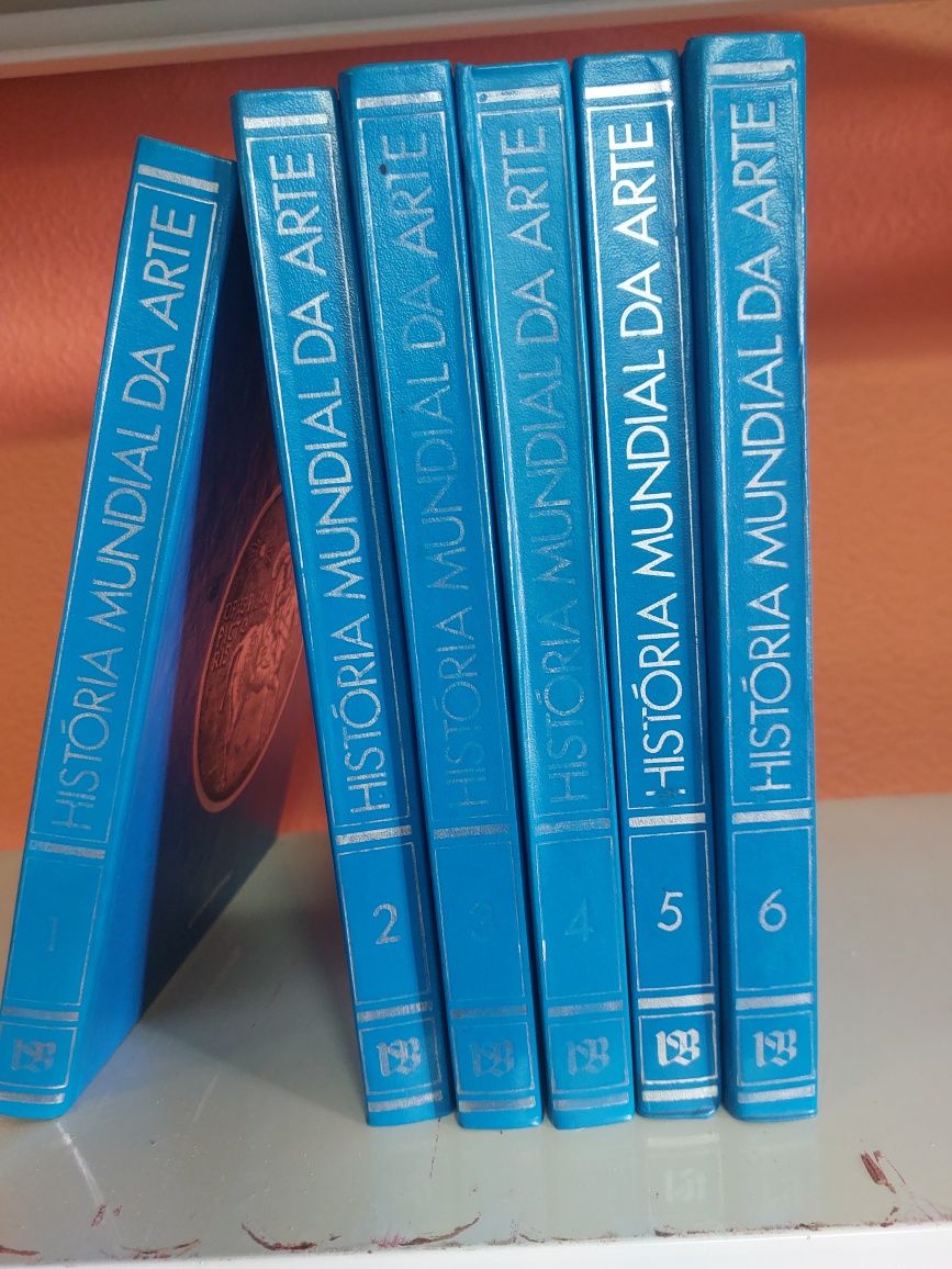 História da Arte - 6 volumes Bertrand