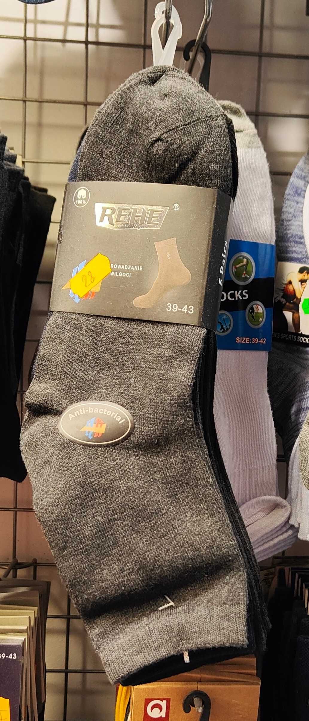 S) REHE skarpety męskie Roz.39-42
