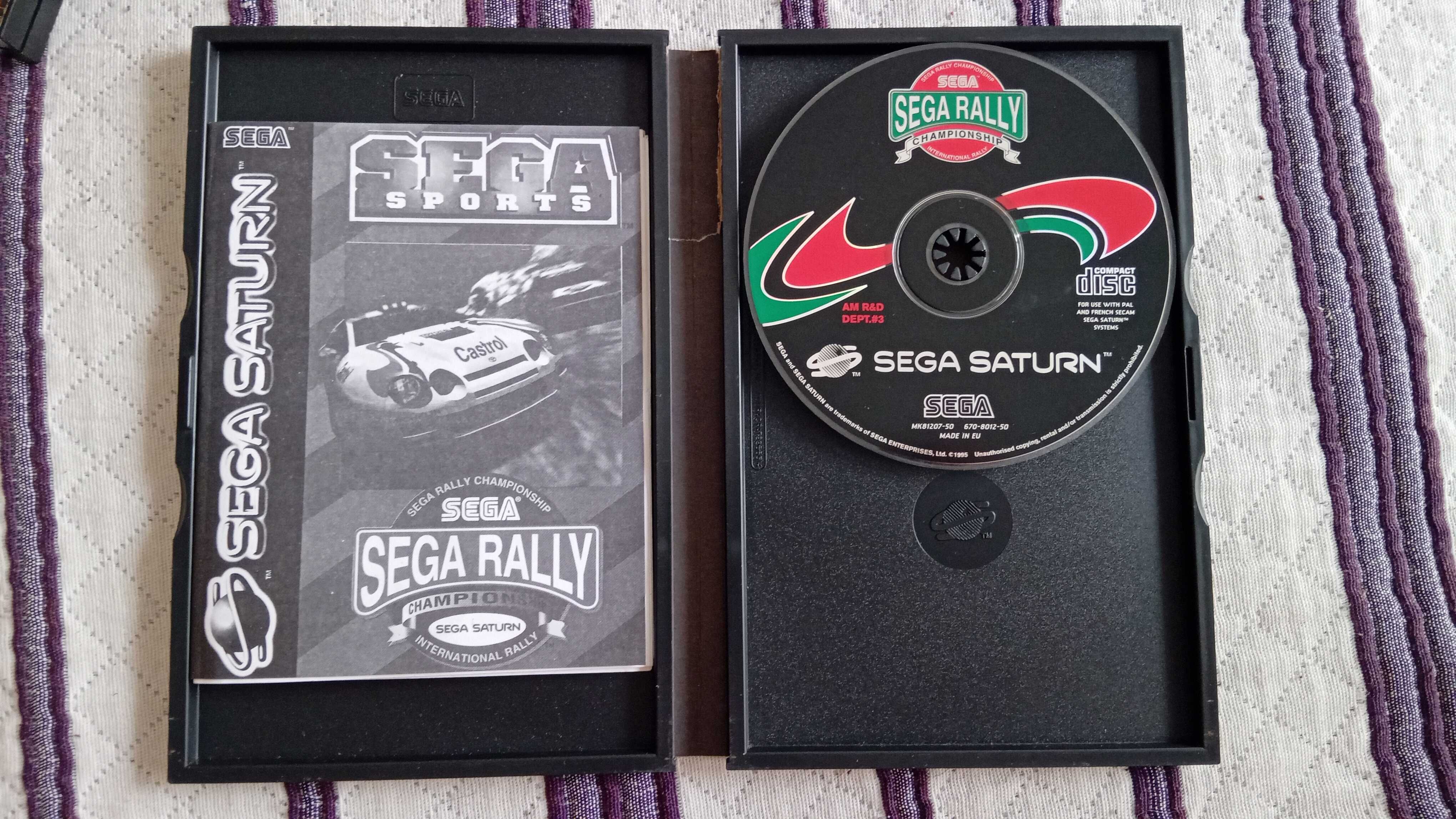 Jogo sega saturn sega rally