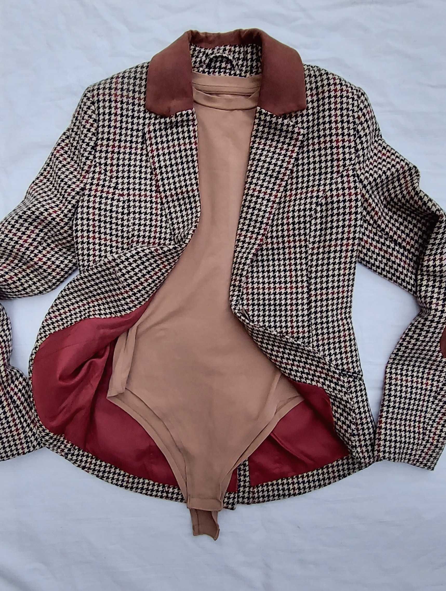 XS S body primark karmelowe beżowe cappucino basic total look