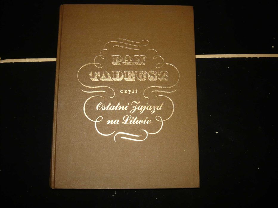 PRL kolekcjonerskie wydanie Pana Tadeusza 1988r.