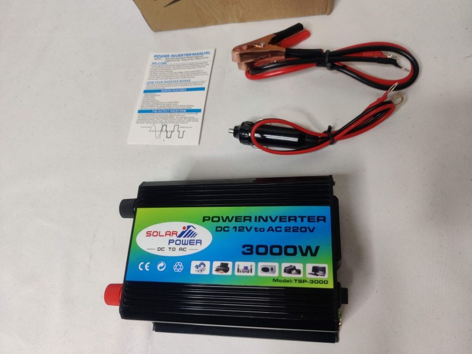 [NOVO] Inversor / Conversor Potência 3000W [12V - 220V] Transformador