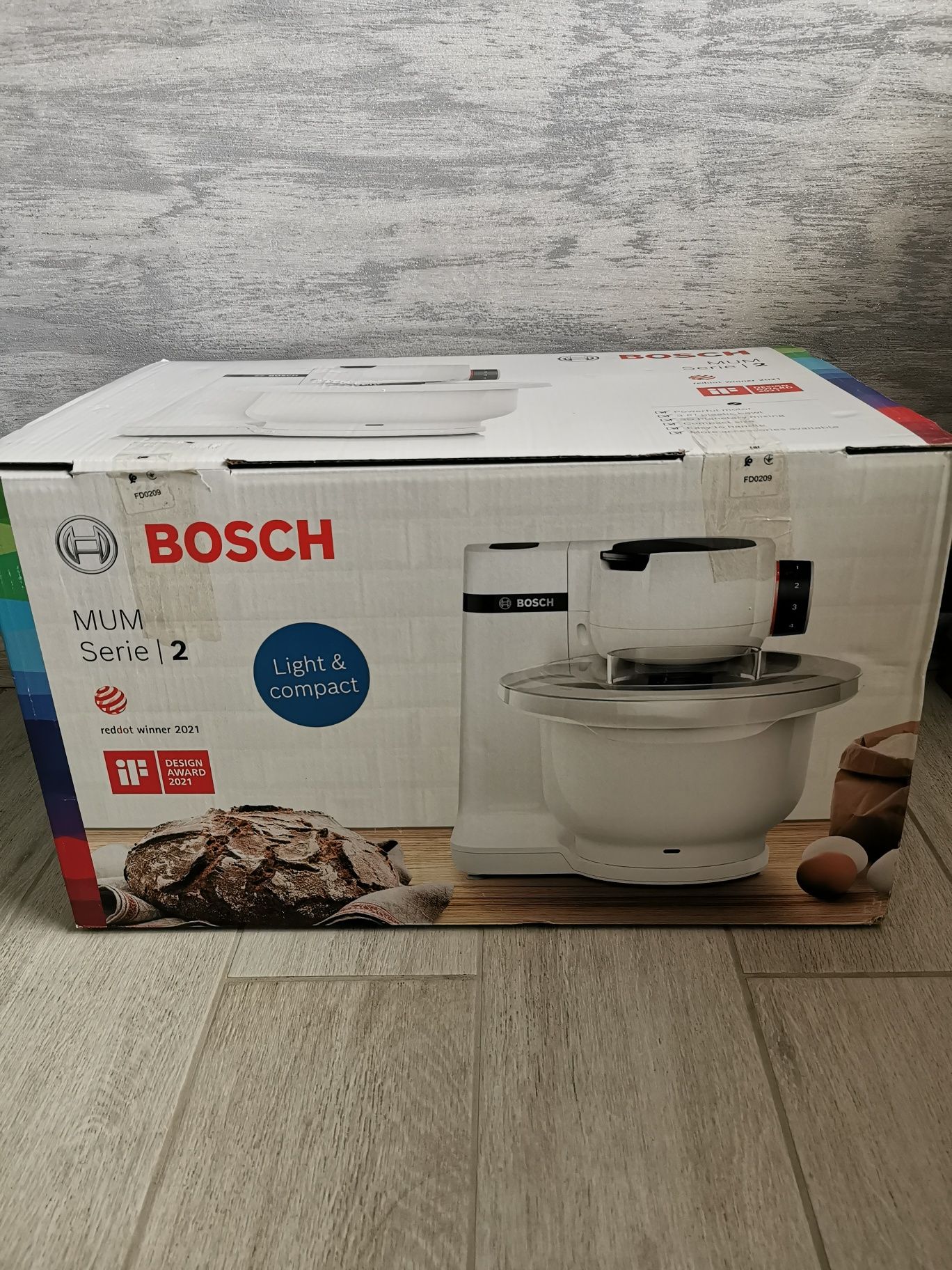 Robot kuchenny planetarny BOSCH MUMS2AW21 700W  biały robot kuchenny