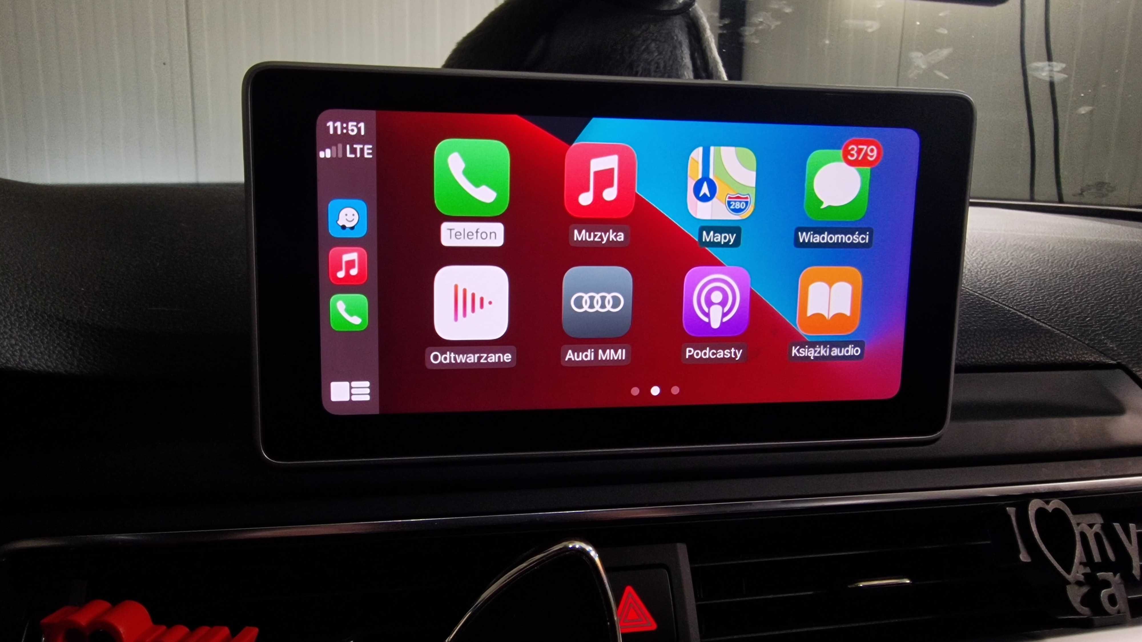 Android, CarPlay, AppConnect, SmartLink, Mapa, Nawigacja, Doposażenia