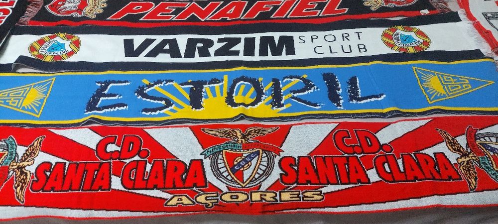 9 cachecois de varios clubes