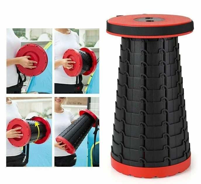 Табуретка телескопический складной стул до 150 кг Telescopic stool