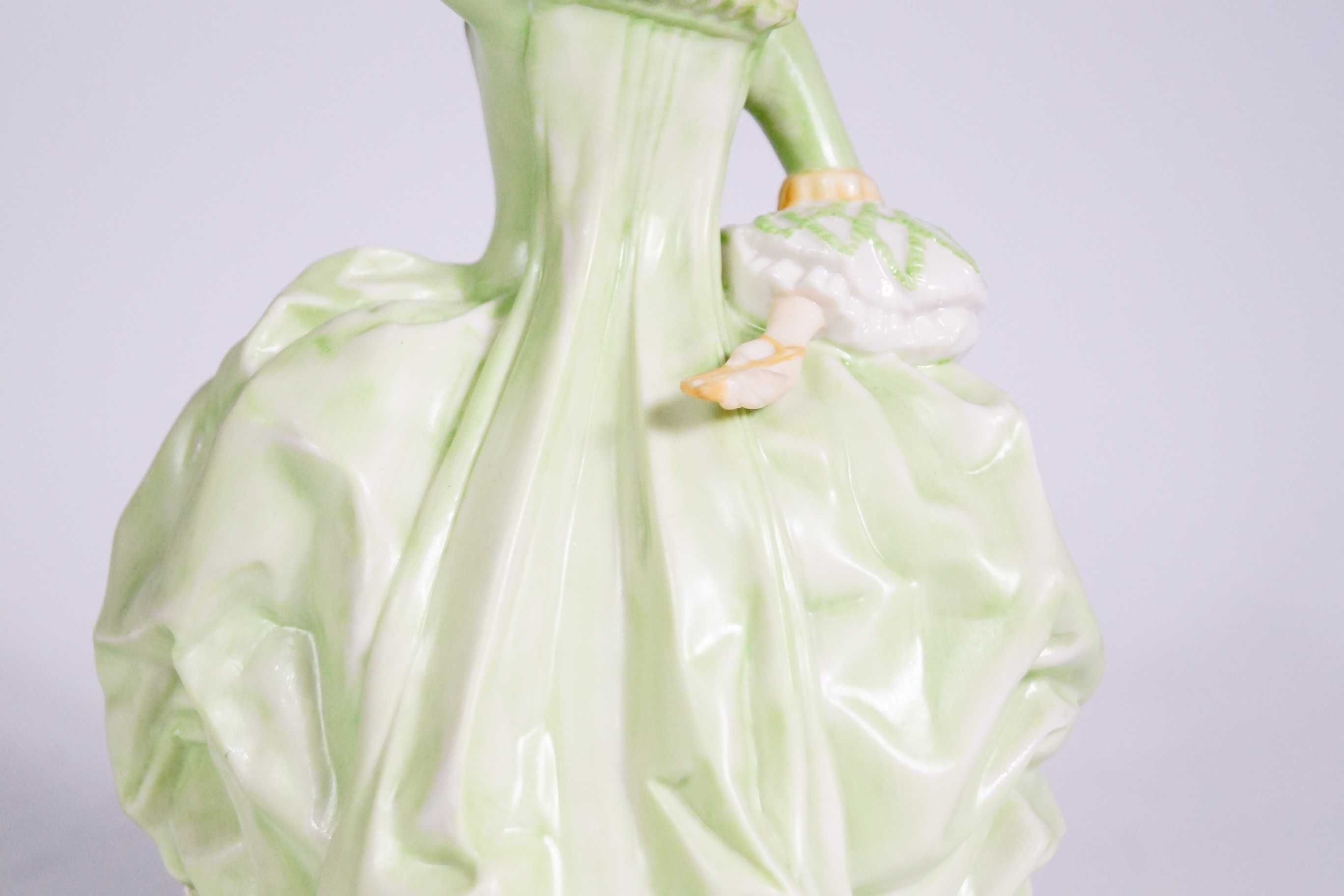 FRANKLIN SOPHIA dama w sukni figura porcelanowa